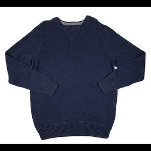 Eddie Bauer Men's Deep Blue Crewneck Sweater